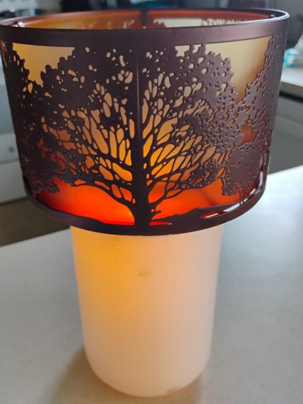 Yankee Candle Ombre Trees Jar Candle Shade